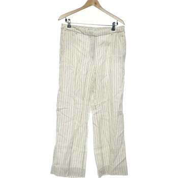 Vêtements Femme Pantalons Essentiel Pantalon Bootcut Femme  40 - T3 - L Blanc
