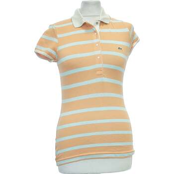Vêtements Femme T-shirts & Polos Lacoste polo femme  36 - T1 - S Orange Orange