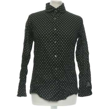 Vêtements Femme Chemises / Chemisiers Uniqlo chemise  36 - T1 - S Noir Noir