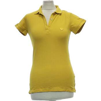 Vêtements Femme T-shirts & Polos Teddy Smith polo femme  36 - T1 - S Jaune Jaune
