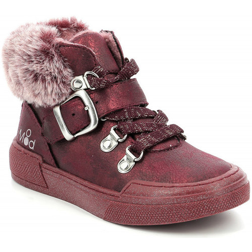 Chaussures Fille inspirada Boots Mod'8 Arisnow Rouge
