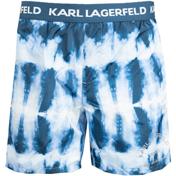 Vêtements Homme Maillots / Shorts de bain Karl Lagerfeld KL22MBM08 | Tie&Dye Bleu