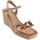 Chaussures Femme Multisport Bienve Sandale femme  1cf-1704 or Argenté