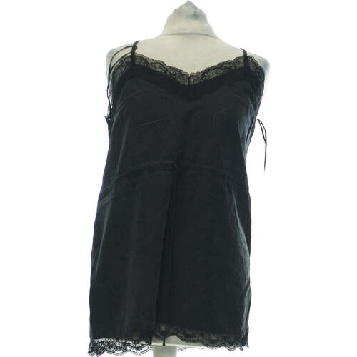 Vêtements Femme Housses de couettes Zara débardeur  34 - T0 - XS Noir Noir