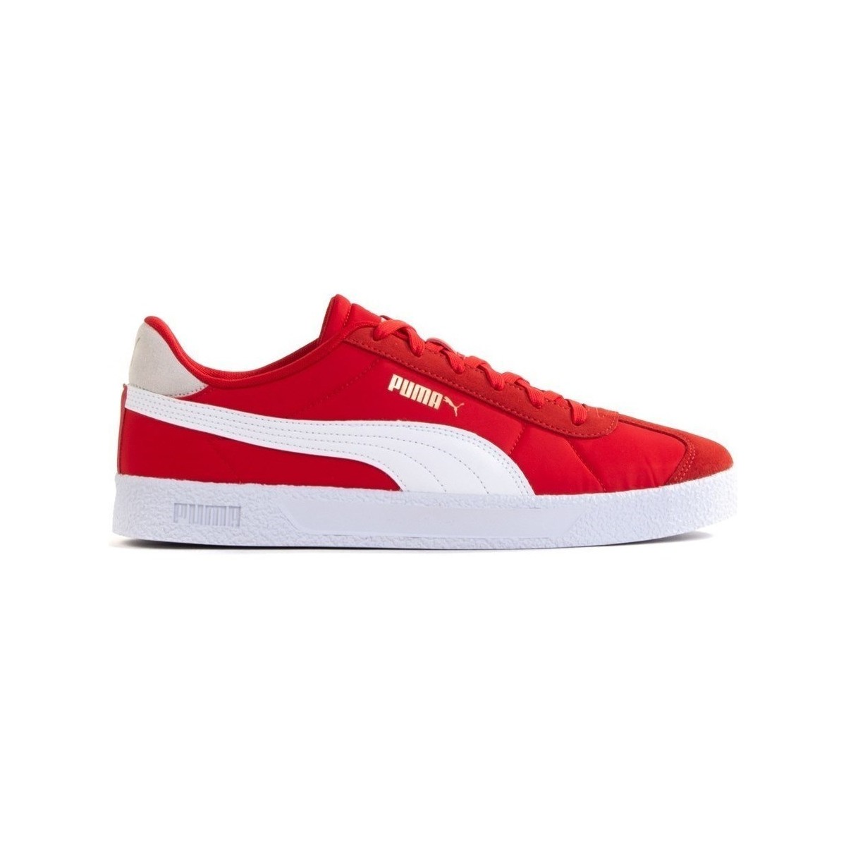 Chaussures Homme Baskets basses Puma Club Nylon Rouge