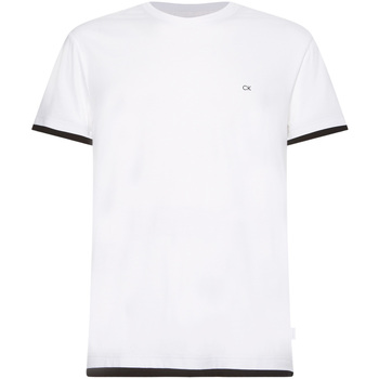 Vêtements Homme T-shirts & Polos Calvin Klein Jeans K10K109076 Blanc