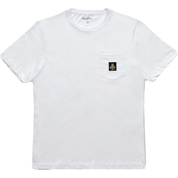 Vêtements Homme T-shirts manches courtes Refrigiwear RM0T22600JE91010 Blanc