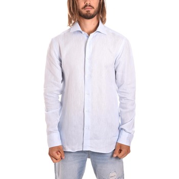 Vêtements Homme Chemises manches longues Borgoni Milano OSTUNI Bleu