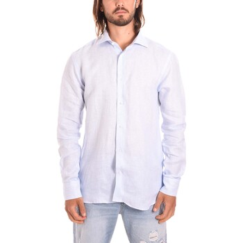 Vêtements Homme Chemises manches longues Borgoni Milano OSTUNI Bleu