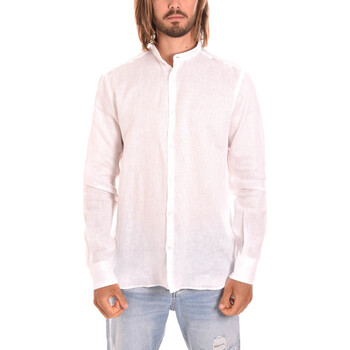 Vêtements Homme Chemises manches longues Borgoni Milano OSTUNI Blanc