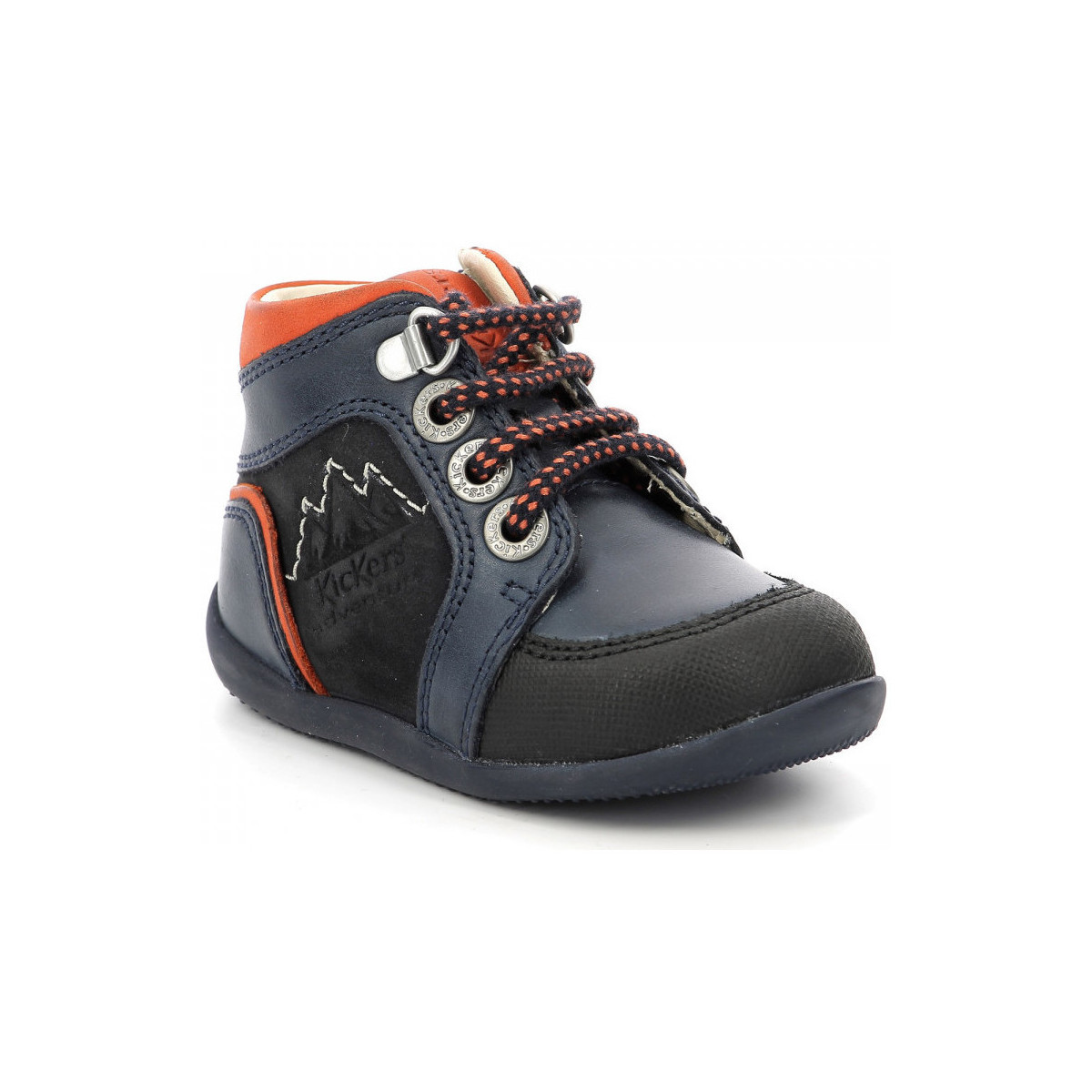 Chaussures Garçon Boots Kickers Bins Mountain Bleu