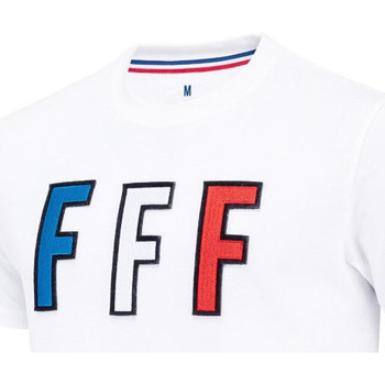 Vêtements Homme T-shirts manches courtes FFF HCF443 Blanc