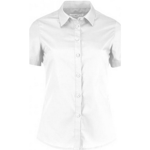 Vêtements Femme Chemises / Chemisiers Kustom Kit K241 Blanc
