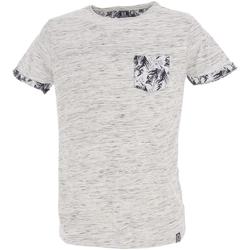 Vêtements Homme T-shirts manches courtes La Maison Blaggio Morata wht mc tee Blanc