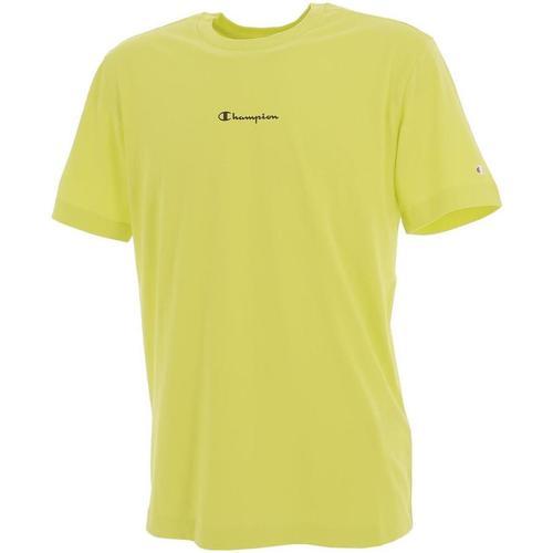 Vêtements Homme T-shirts manches courtes Champion Neon sport jaune usatee h Jaune