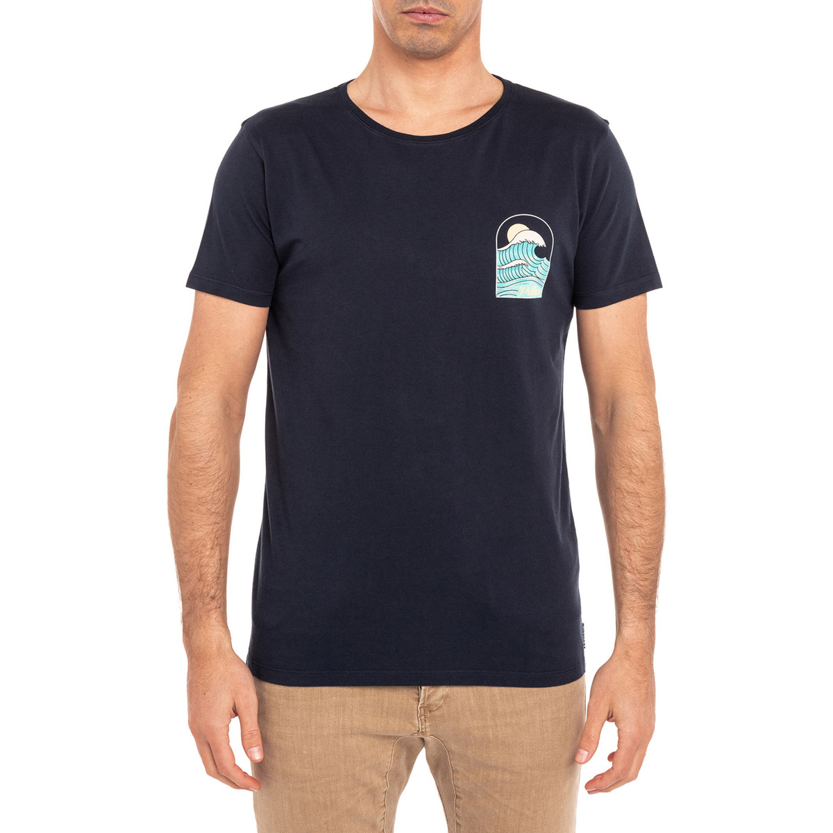 Vêtements Homme T-shirt Pour Homme T-shirt T-shirt  HAPPINESS Bleu