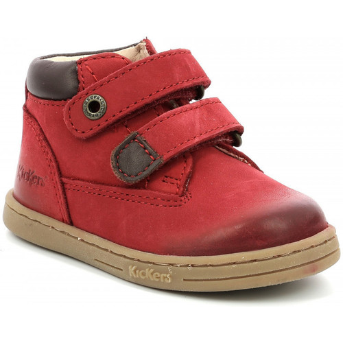 Chaussures Enfant Boots Kickers Tackeasy Rouge