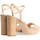 Chaussures Femme Sandales et Nu-pieds Baldinini DE0303P70CA Beige