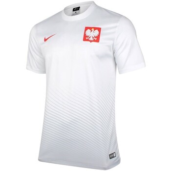 Vêtements Garçon T-shirts manches courtes Nike Euro 2016 Home Supporters Junior Blanc