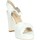 Chaussures Femme Sandales et Nu-pieds Silvian Heach SHS533 Blanc