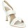 Chaussures Femme Sandales et Nu-pieds Silvian Heach SHS073 Blanc