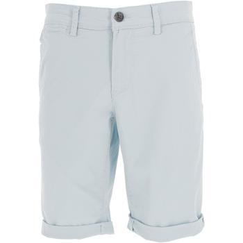 Vêtements Homme Shorts logo-print / Bermudas Teddy Smith Short chino light twill Bleu