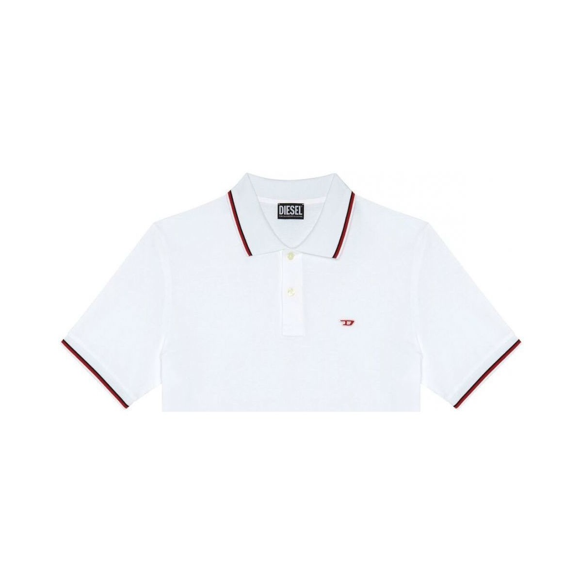 Vêtements Homme T-shirts & Polos Diesel A03838 0MXZA T-SMITH-D-100 Blanc