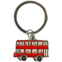Accessoires textile Porte-clés Cadoons Petit porte clefs en métal Bus Mythique Rouge