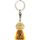 Accessoires textile Porte-clés Kontiki Porte clef de collection Little Buddha 306 Jaune