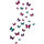 En vous inscrivant vous bénéficierez de tous nos bons plans en exclusivité Bottines / Boots Stickers Muraux 27 Papillons Multicolore