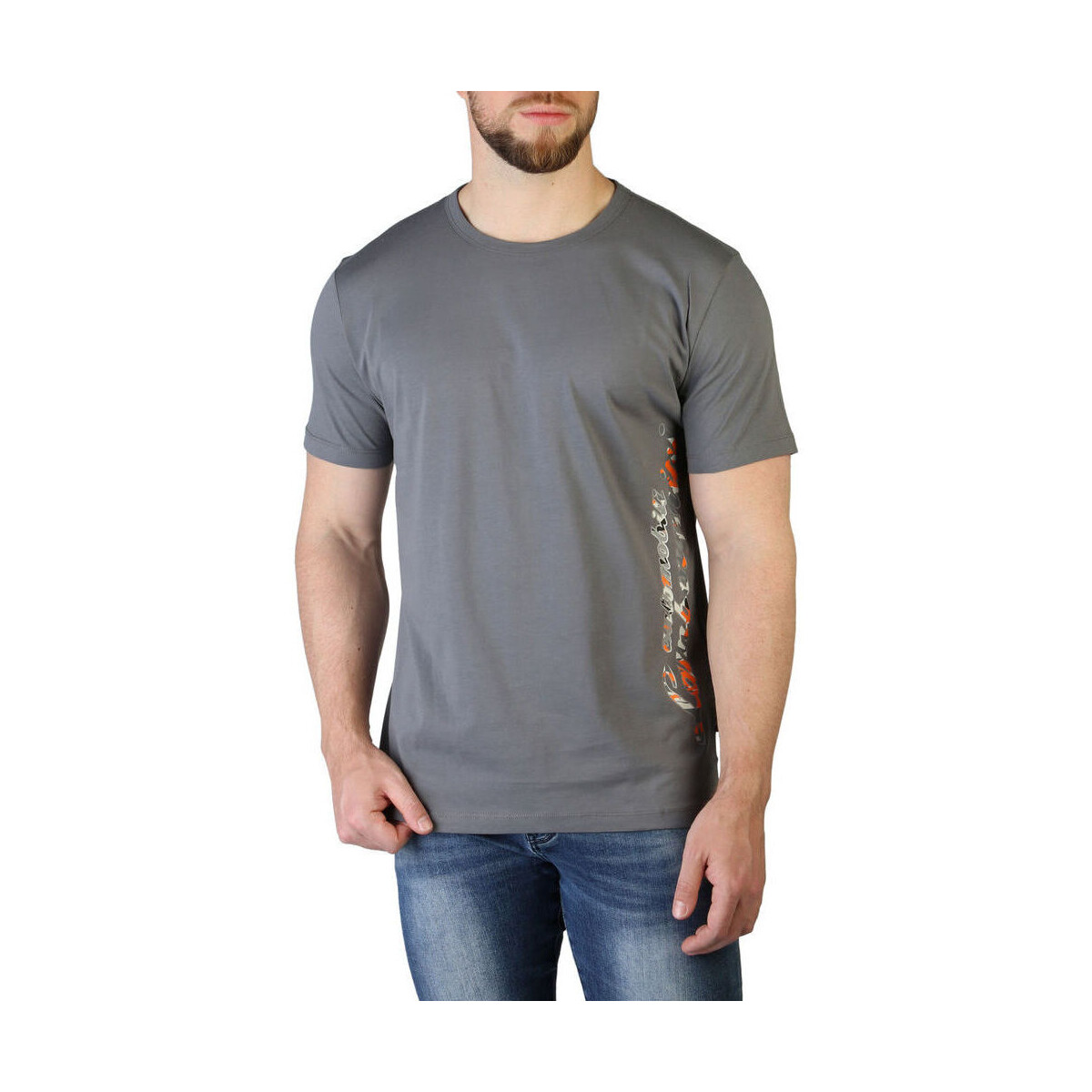 Vêtements Homme T-shirts manches courtes Lamborghini - b3xvb7t0 Gris