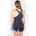 Vêtements Femme Combinaisons / Salopettes Yby Paris Combinaison short Free Women Bleu marine