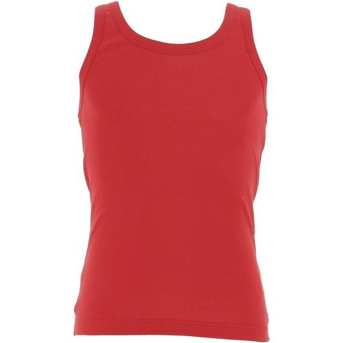 Vêtements Homme Débardeurs / T-shirts sans manche Nebsy Black Hybrid Jkt Docker red debardeur Rouge