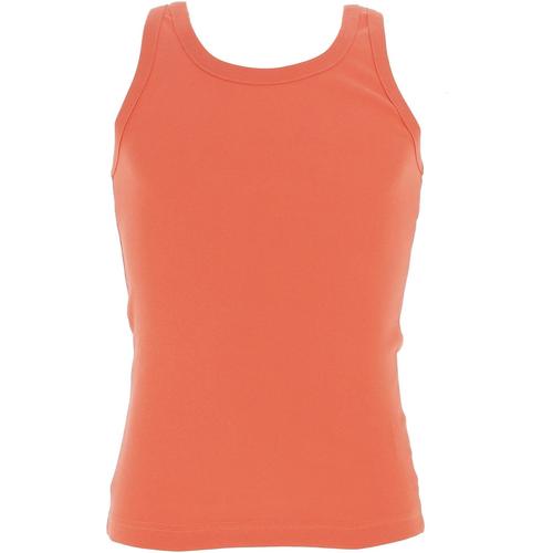 Vêtements Homme Débardeurs / T-shirts sans manche Knot striped organic-cotton T-shirto Docker org debardeur Orange