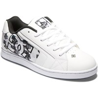 Chaussures Homme Chaussures de Skate DC Shoes Andy Warhol Net Blanc