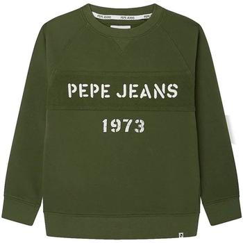 Vêtements Garçon Sweats Pepe JEANS lace  Vert