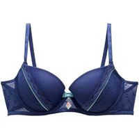 Sous-vêtements Femme Rembourrés Pomm'poire Soutien-gorge ampliforme marine Reveil bleu