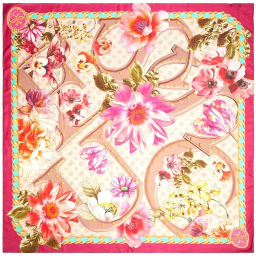 Accessoires textile Femme Echarpes / Etoles / Foulards Guess Flowers Rose