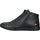 Chaussures Femme Baskets montantes Softinos P900699 Sneaker Noir