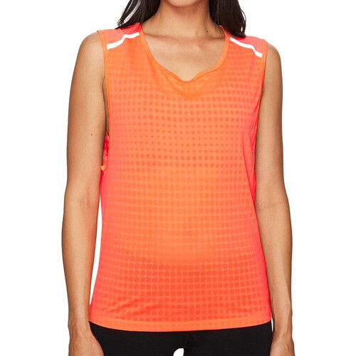 Vêtements Femme Débardeurs / T-shirts sans manche New Balance WT71209-SRE Orange