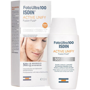 Beauté Protections solaires Isdin Foto Ultra 100 Active Unify Fusion Fluid Spf50+ 