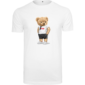 Vêtements Homme T-shirts manches courtes Ballin Est. 2013 Bear Summer Vibe Tee Blanc