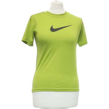 Vêtements Femme T-shirts & Polos Nike top manches courtes  36 - T1 - S Vert Vert