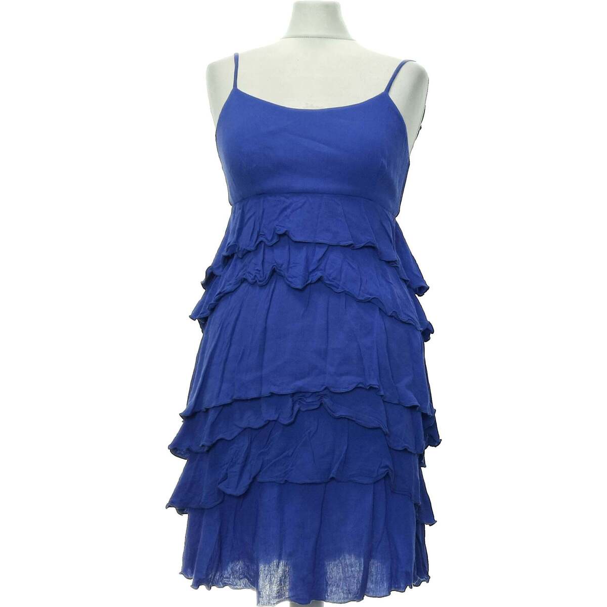 Vêtements Femme Bouts de canapé / guéridons robe courte  36 - T1 - S Bleu Bleu
