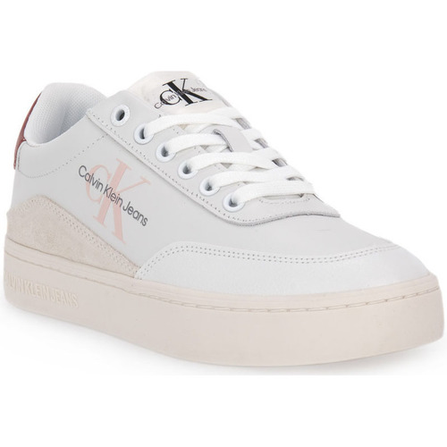 Chaussures Homme Mules Calvin Klein JEANS White 0LG CLASSIC CUPSO Blanc