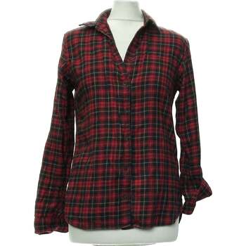 Vêtements Femme Chemises / Chemisiers Uniqlo chemise  34 - T0 - XS Rouge Rouge