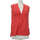 Vêtements Femme Débardeurs / T-shirts sans manche Banana Republic 34 - T0 - XS Rouge