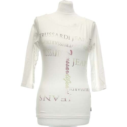 Vêtements Femme T-shirts & Polos Trussardi 36 - T1 - S Blanc