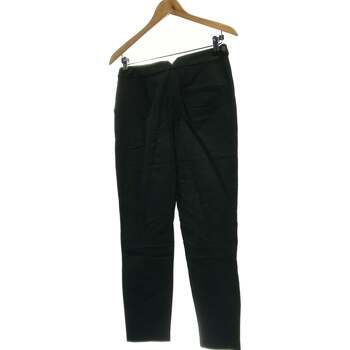 Mango pantalon slim femme  34 - T0 - XS Noir Noir