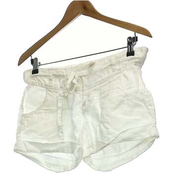 Vêtements Femme Shorts / Bermudas Guess short  34 - T0 - XS Blanc Blanc